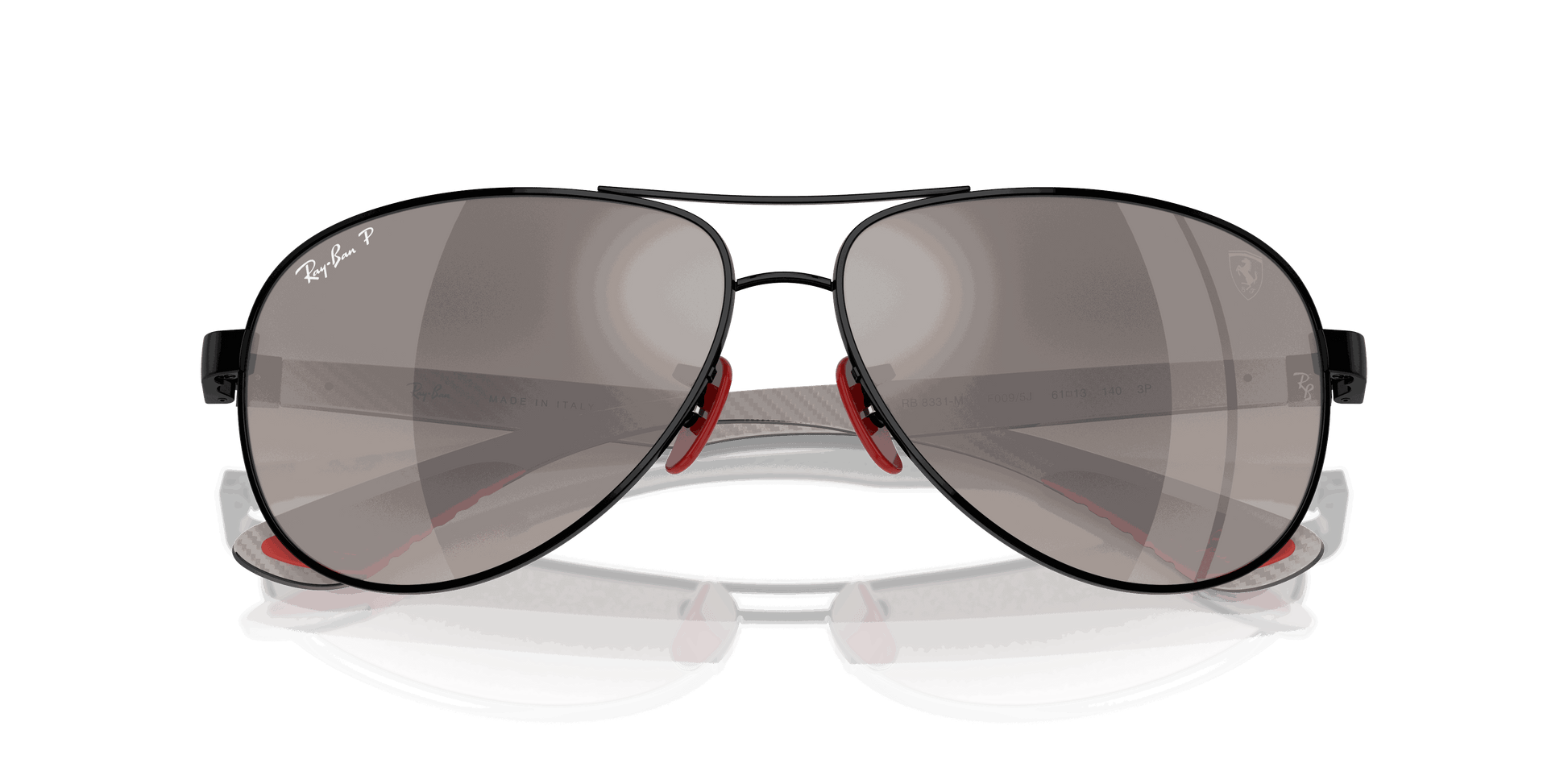 [Grey Lenses, Polished Black Frame]