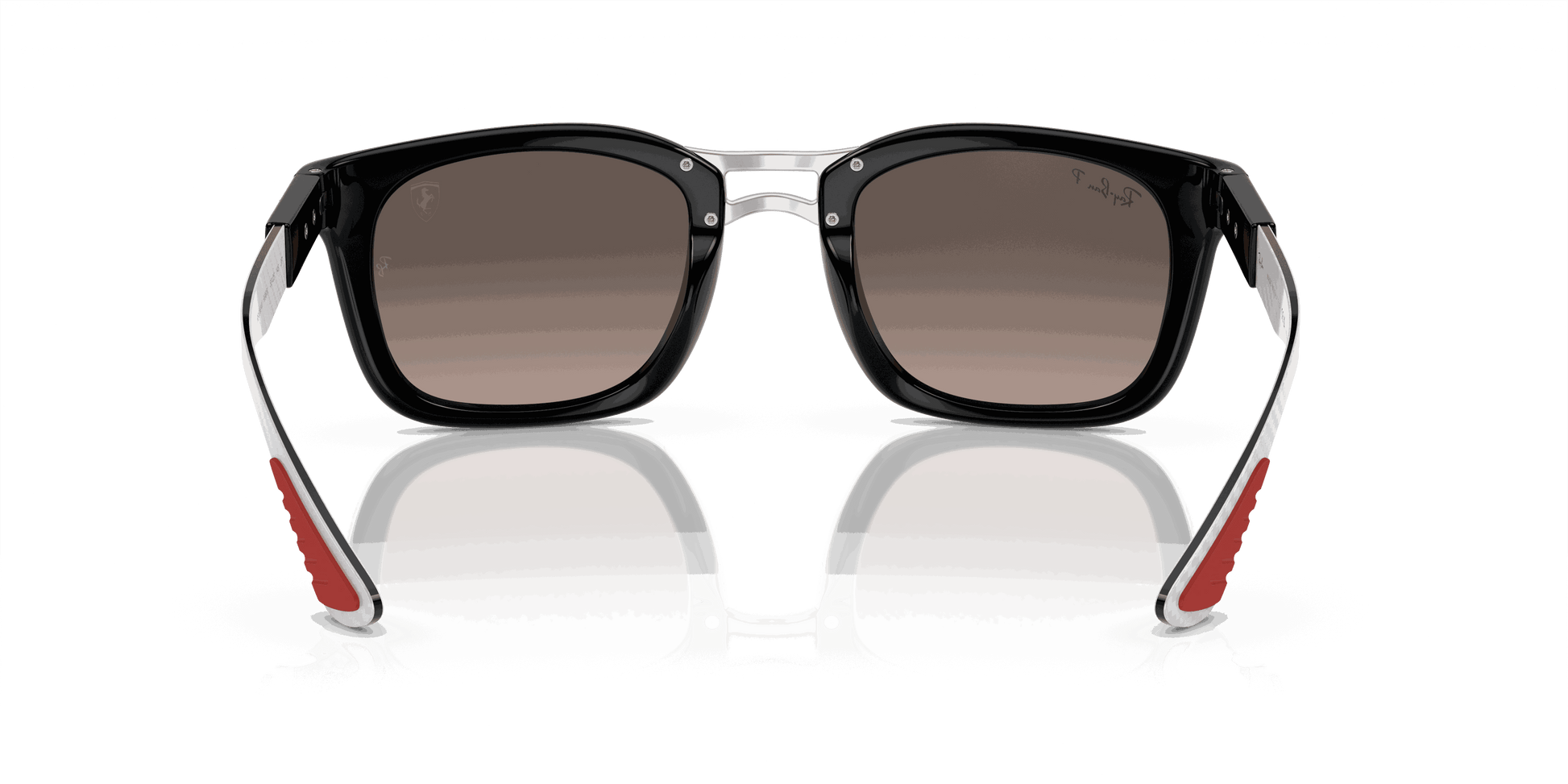 [Grey Lenses, Polished Black Frame]