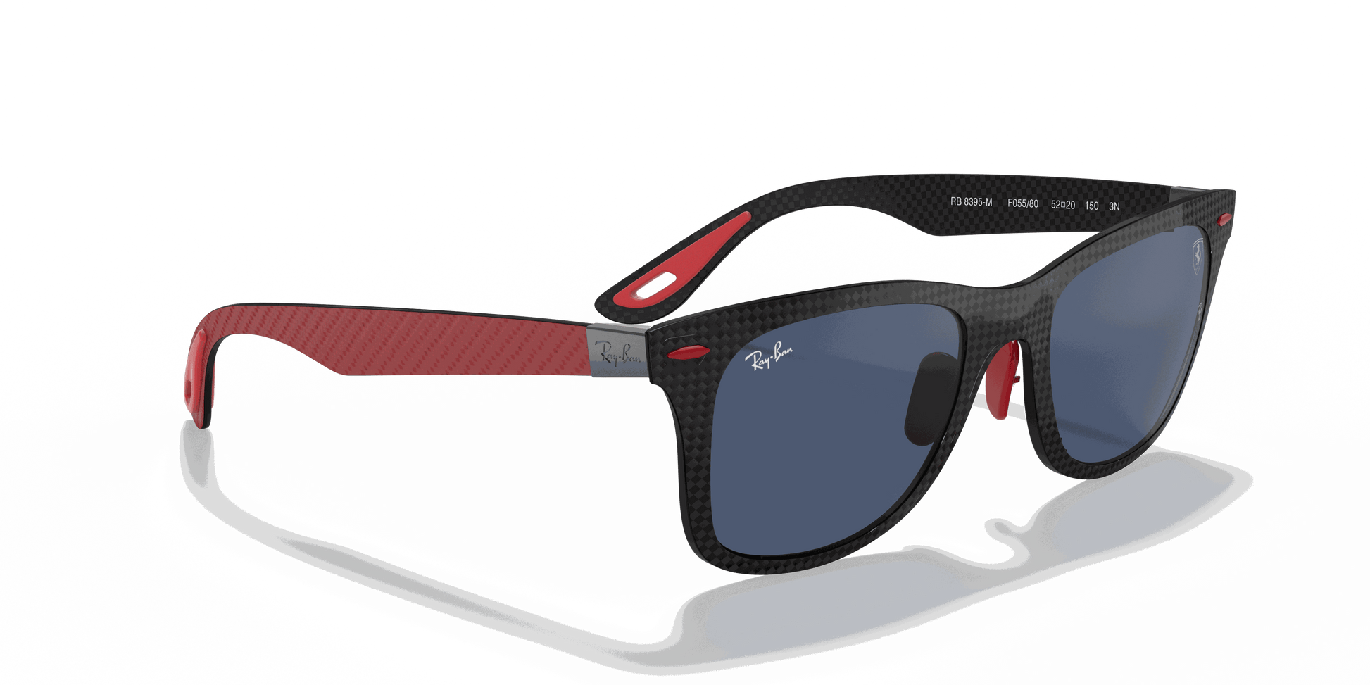 [Dark Blue Lenses, Matte Black Frame]