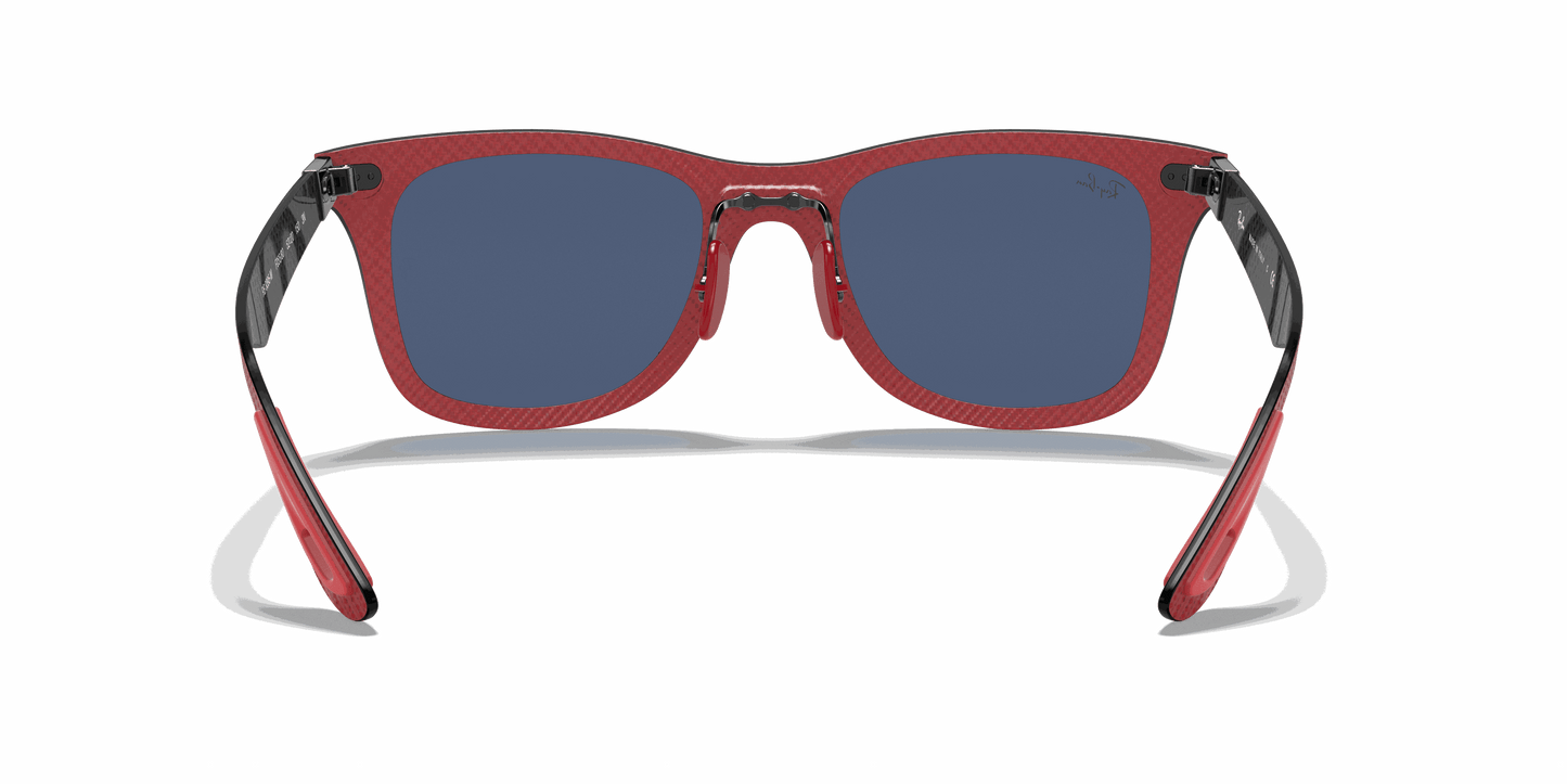 [Dark Blue Lenses, Matte Black Frame]