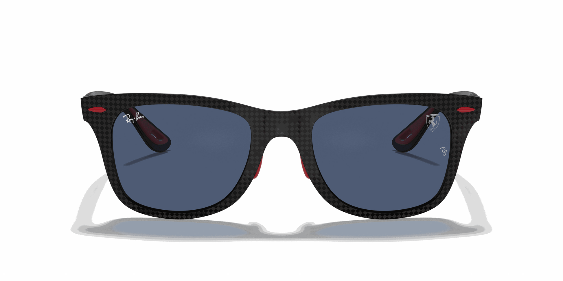 [Dark Blue Lenses, Matte Black Frame]