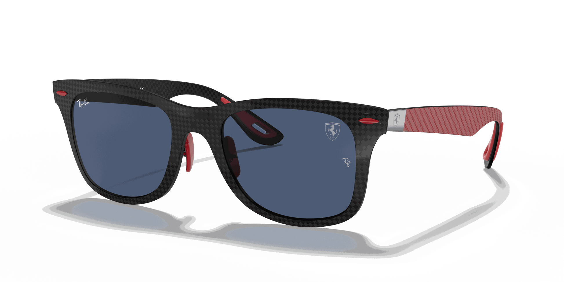 [Dark Blue Lenses, Matte Black Frame]