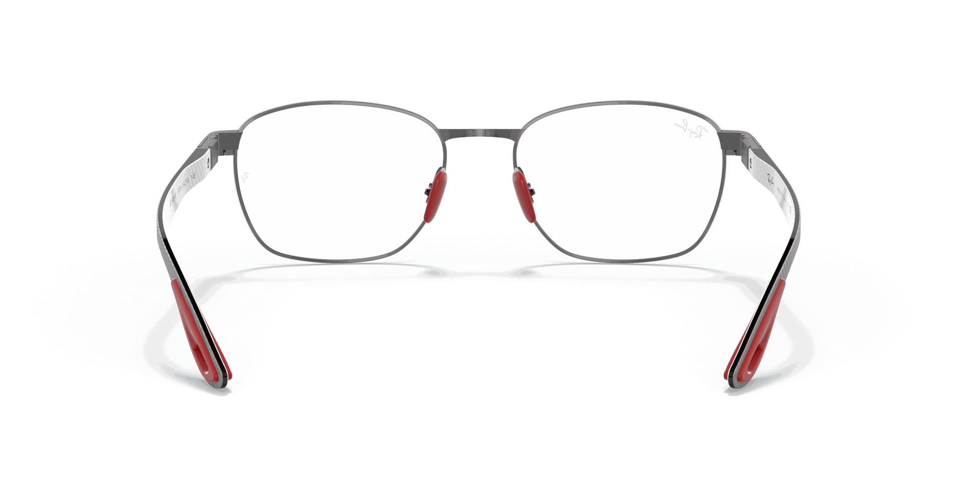 [Clear Lenses, Polished Gunmetal Frame]