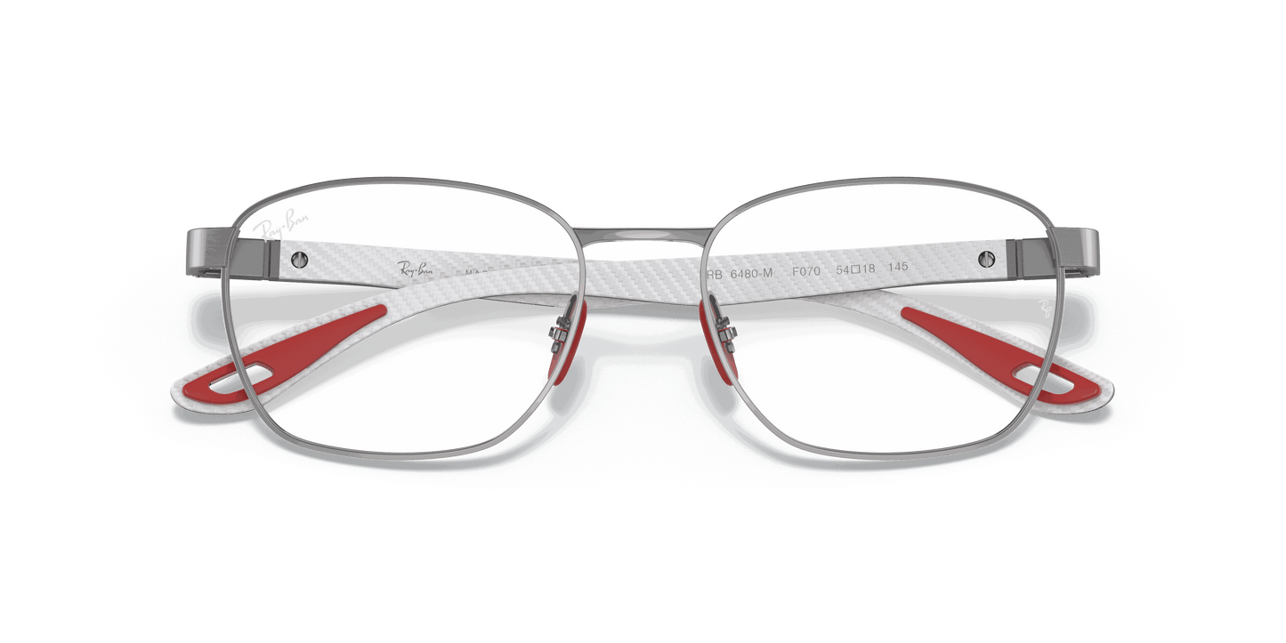 [Clear Lenses, Polished Gunmetal Frame]