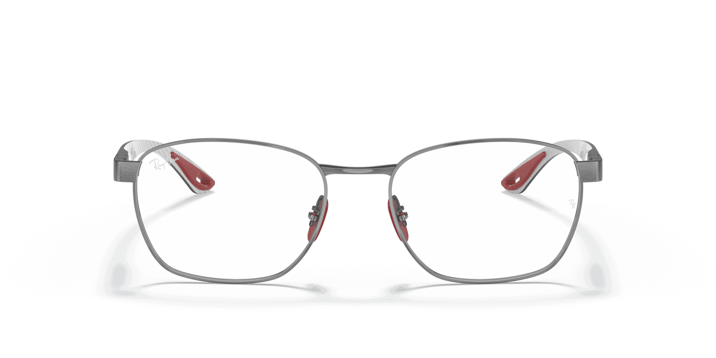 [Clear Lenses, Polished Gunmetal Frame]