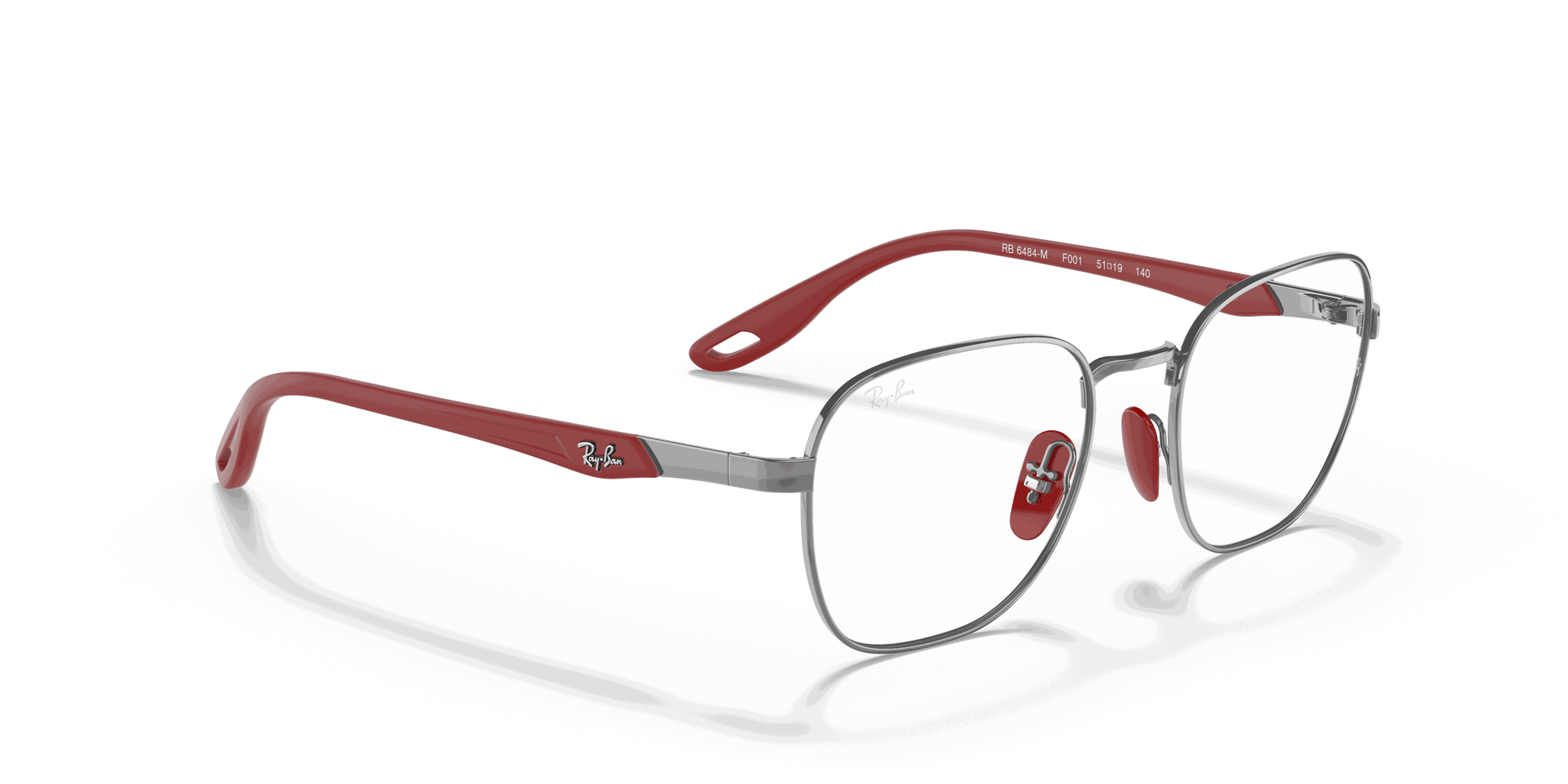 [Clear Lenses, Polished Gunmetal Frame]