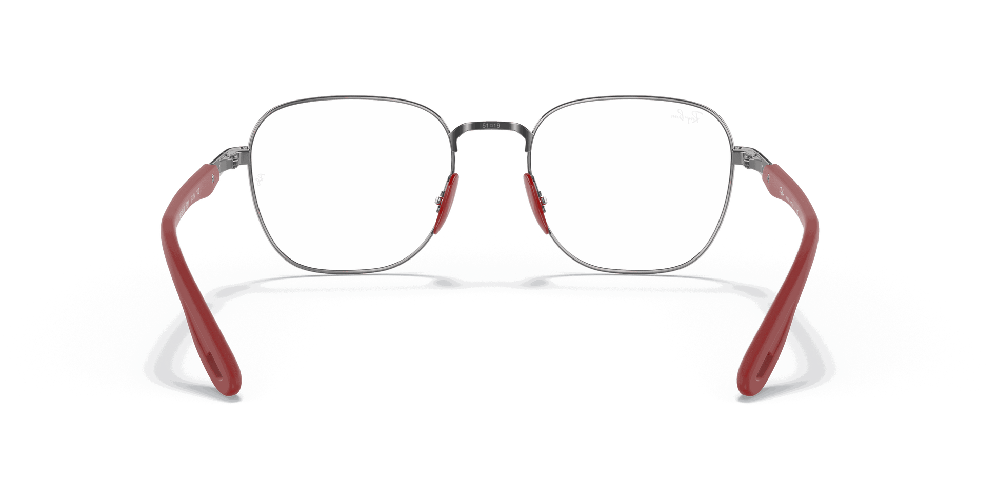 [Clear Lenses, Polished Gunmetal Frame]