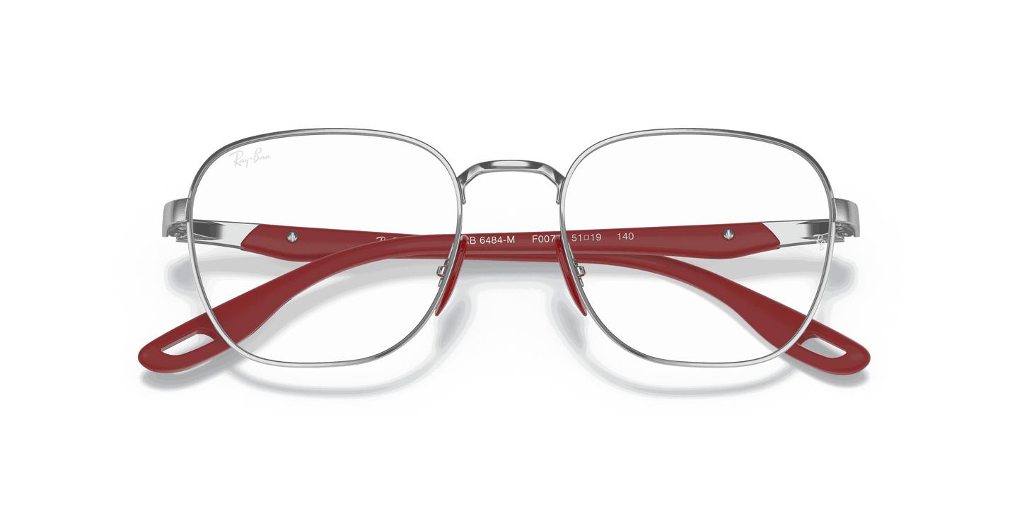 [Clear Lenses, Polished Silver Frame]