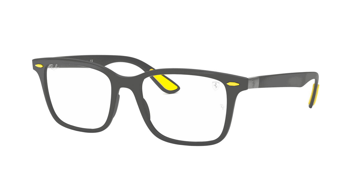 [Clear Lenses, Matte Grey Frame]