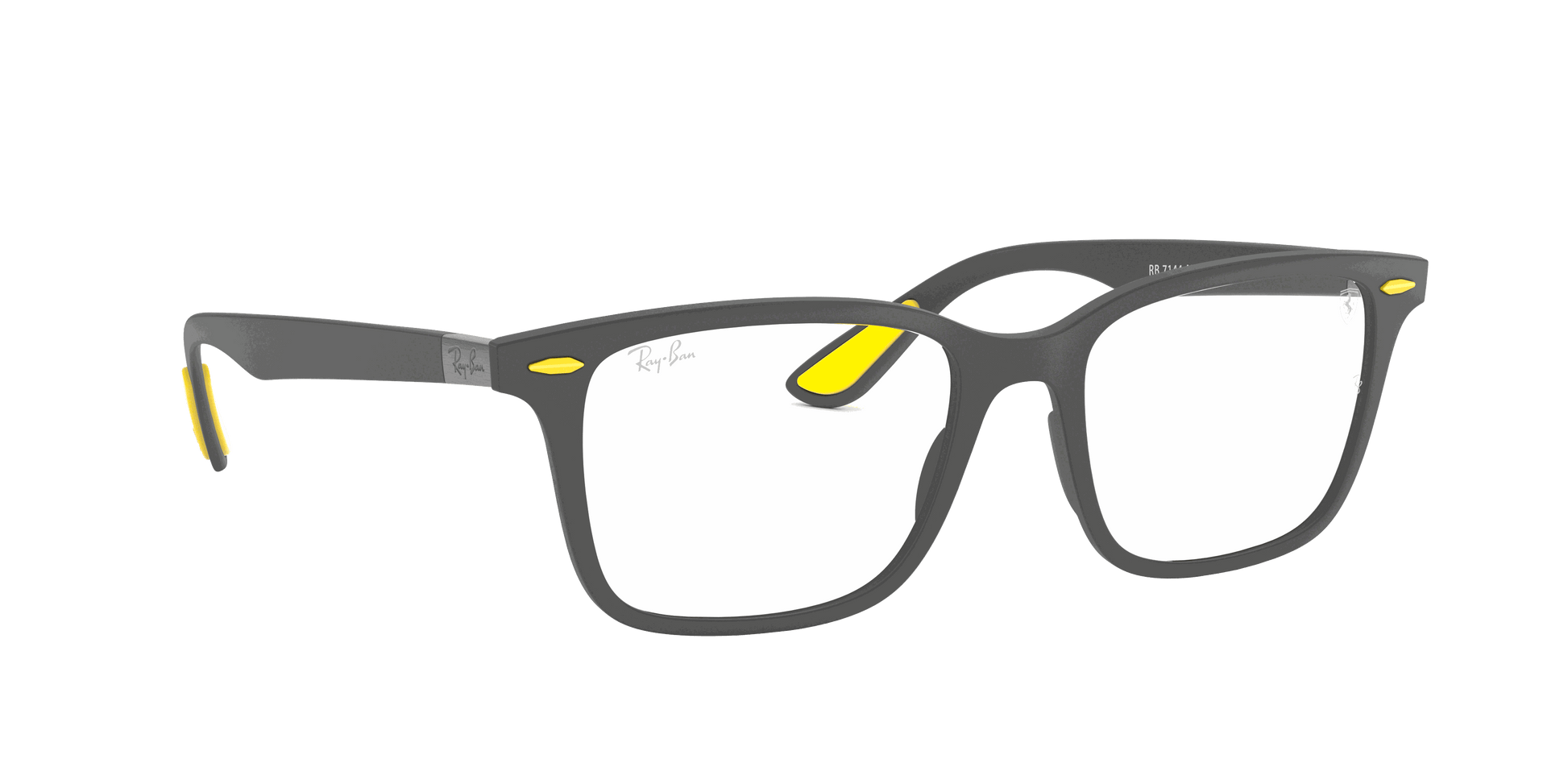 [Clear Lenses, Matte Grey Frame]