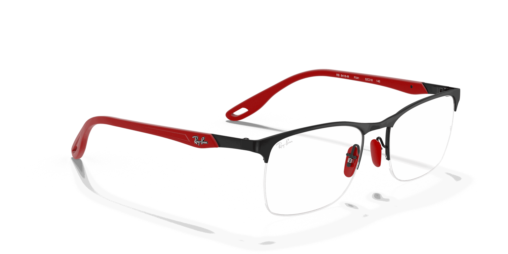 [Clear Lenses, Matte Black Frame]