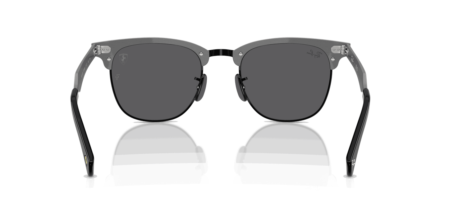 [Polarized Dark Grey Lenses, Matte Brushed Grey On Black Frame]