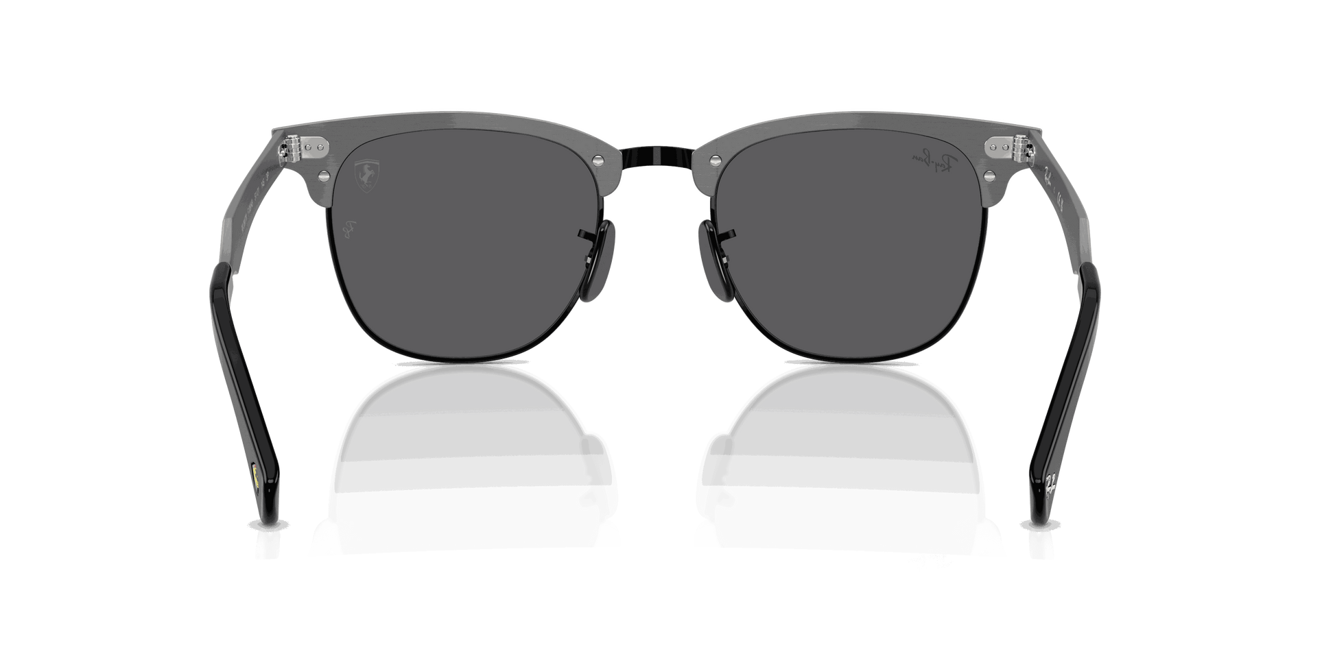 [Polarized Dark Grey Lenses, Matte Brushed Grey On Black Frame]