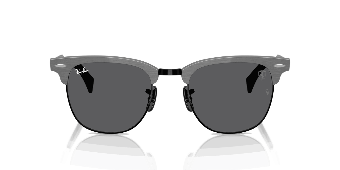 [Polarized Dark Grey Lenses, Matte Brushed Grey On Black Frame]