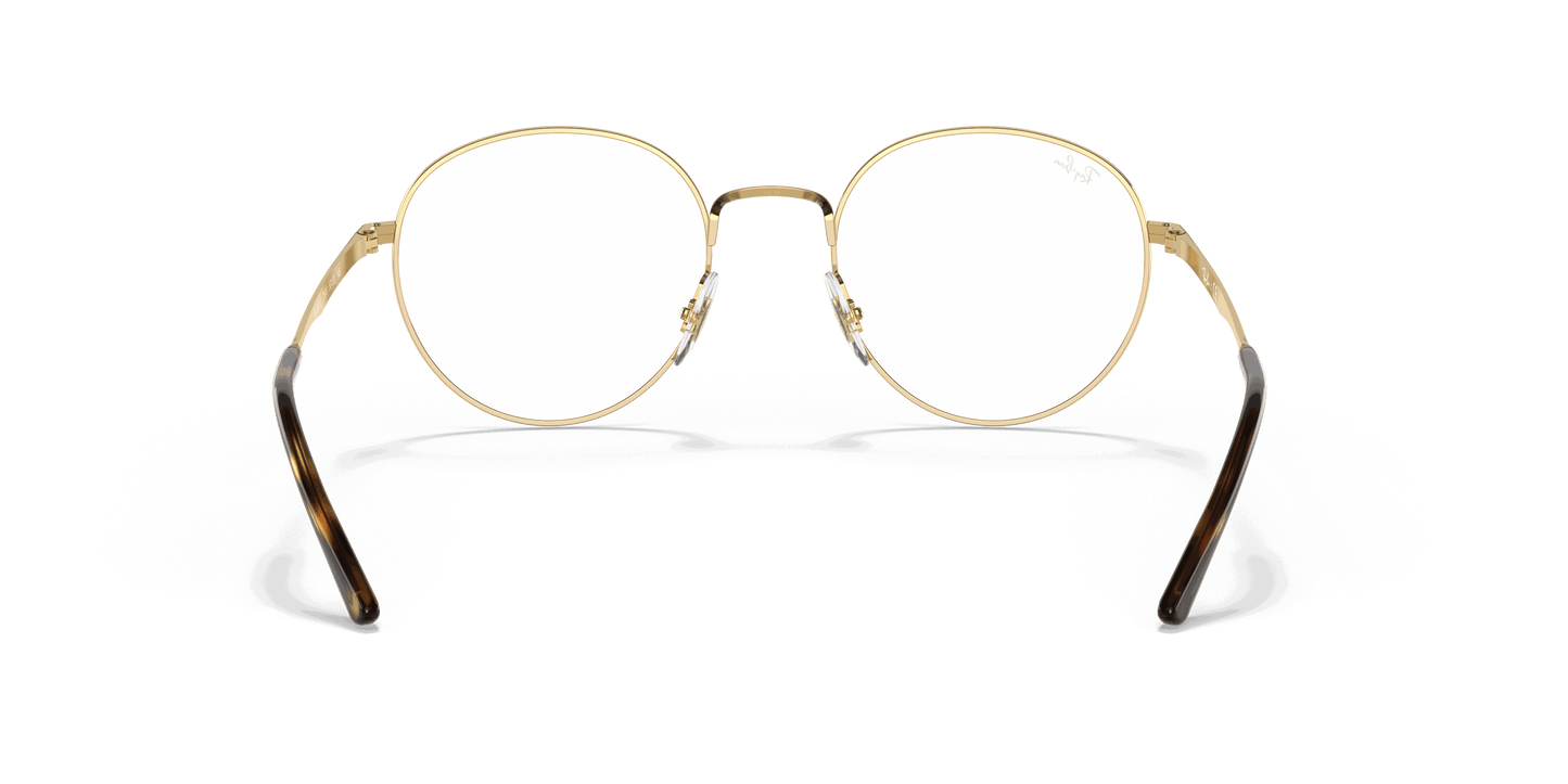 [Clear Lenses, Polished Arista Gold Frame]
