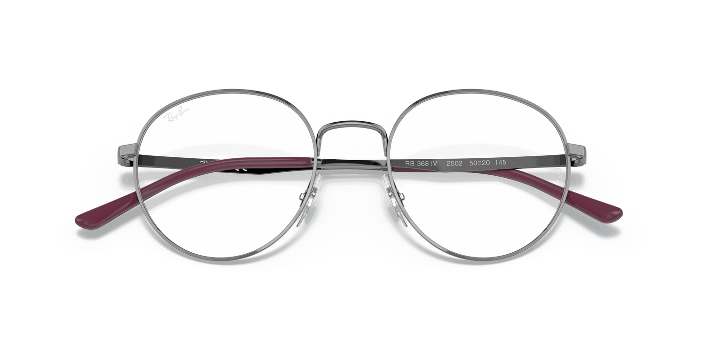 [Clear Lenses, Polished Gunmetal Frame]