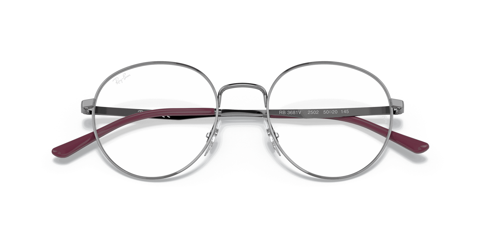 [Clear Lenses, Polished Gunmetal Frame]