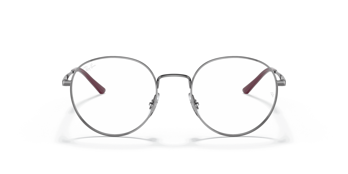 [Clear Lenses, Polished Gunmetal Frame]