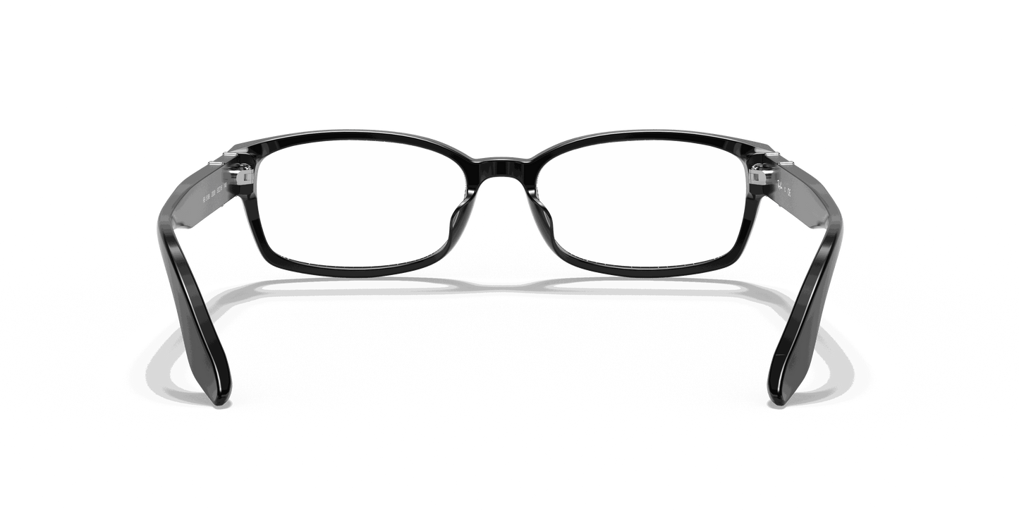 [Clear Lenses, Polished Black Frame]