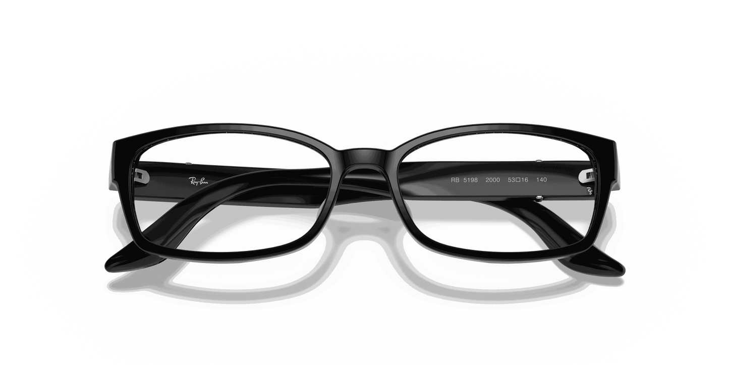 [Clear Lenses, Polished Black Frame]