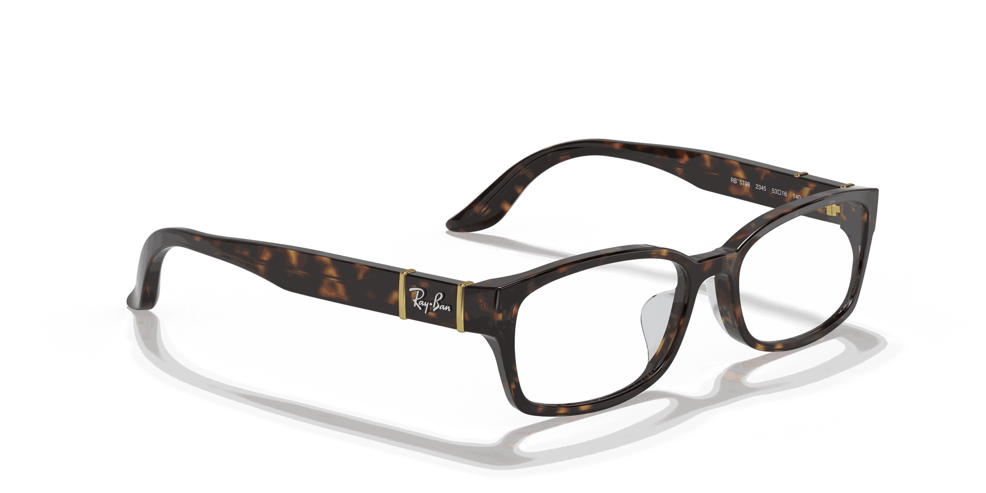[Clear Lenses, Polished Tortoise Frame]