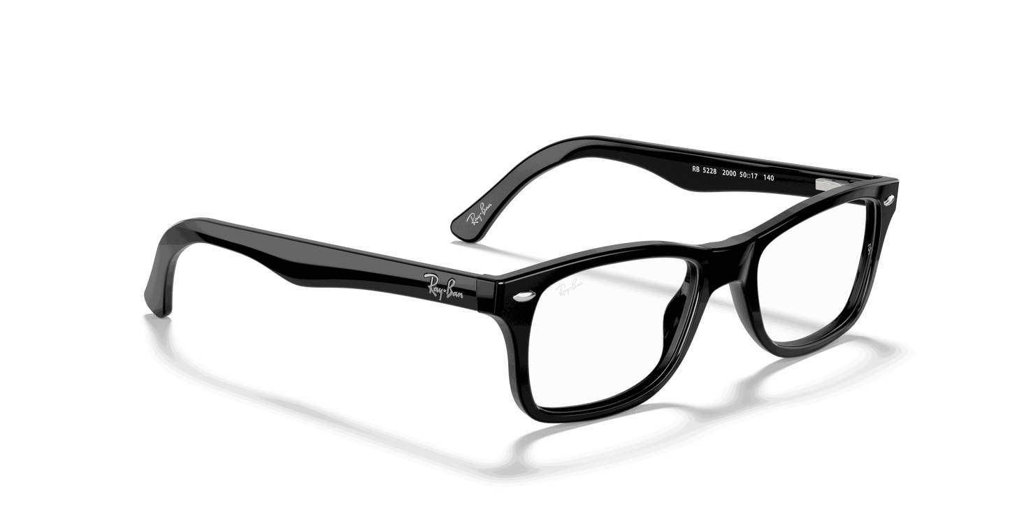 [Clear Lenses, Polished Black Frame]