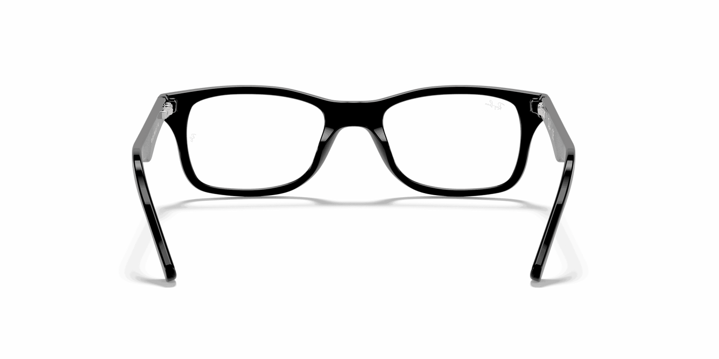 [Clear Lenses, Polished Black Frame]