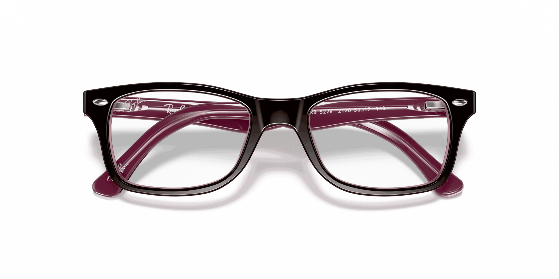 [Clear Lenses, Polished Brown Frame]