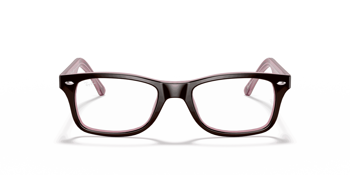 [Clear Lenses, Polished Brown Frame]