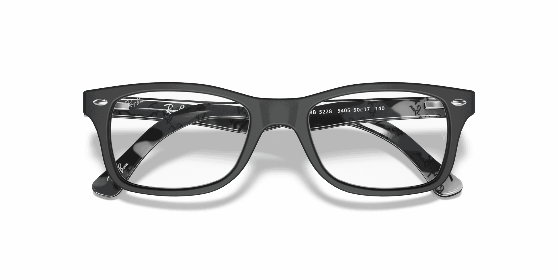 [Clear Lenses, Matte Black Frame]