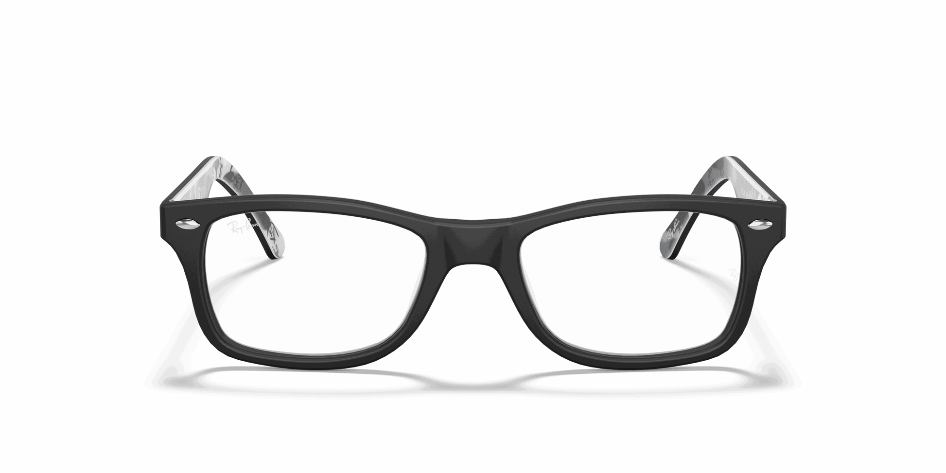 [Clear Lenses, Matte Black Frame]