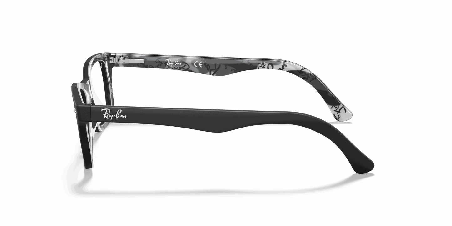 [Clear Lenses, Matte Black Frame]