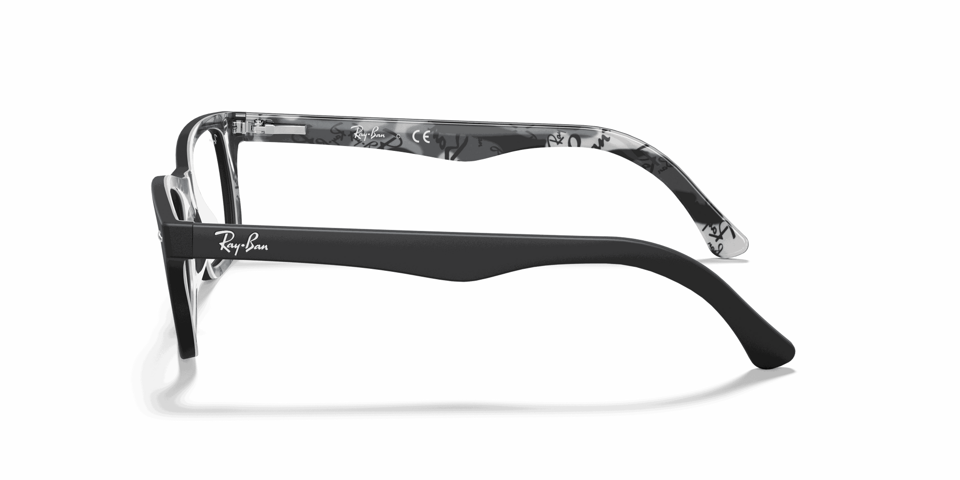 [Clear Lenses, Matte Black Frame]