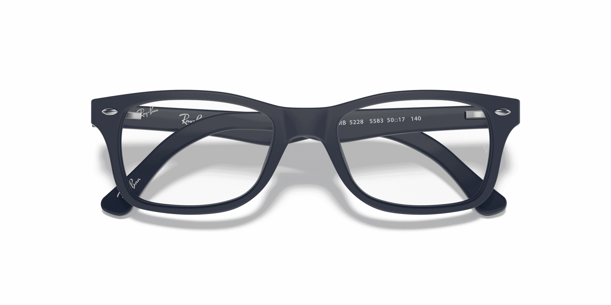 [Clear Lenses, Matte Blue Frame]