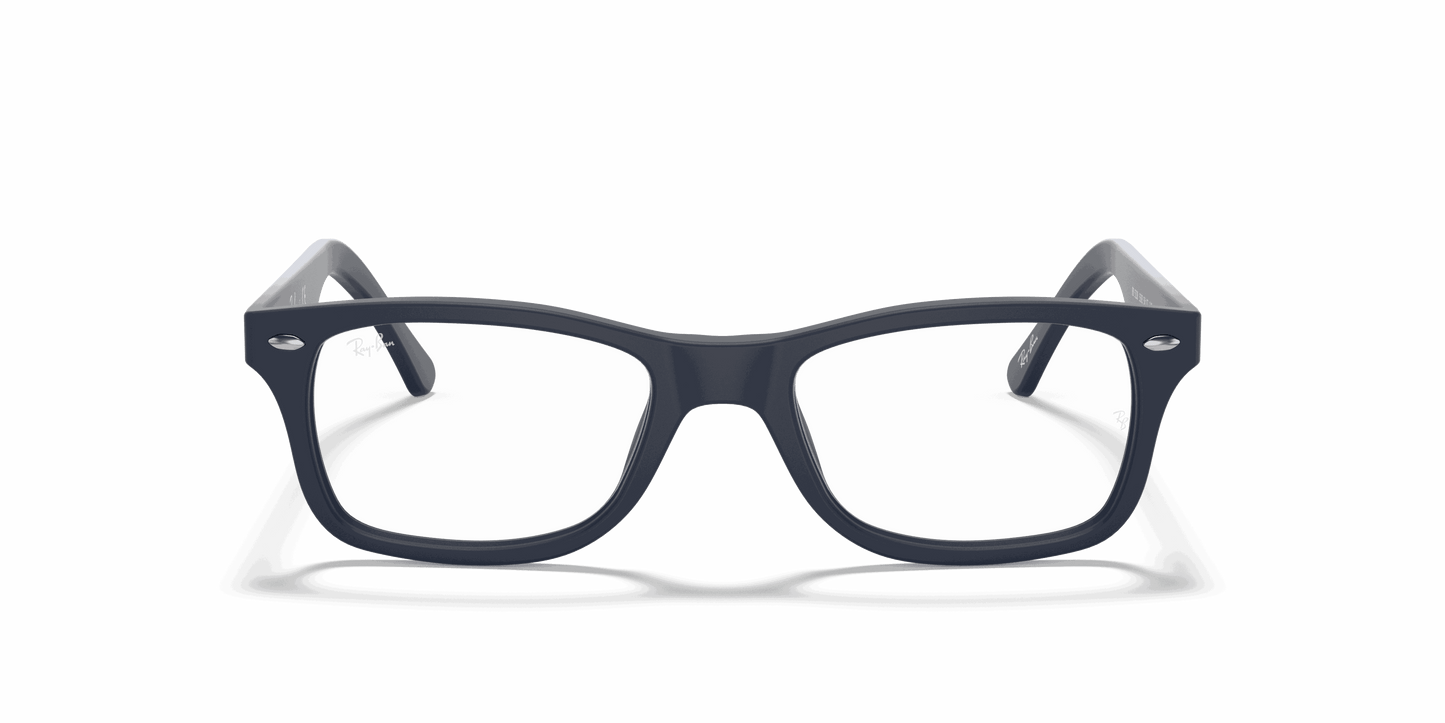 [Clear Lenses, Matte Blue Frame]