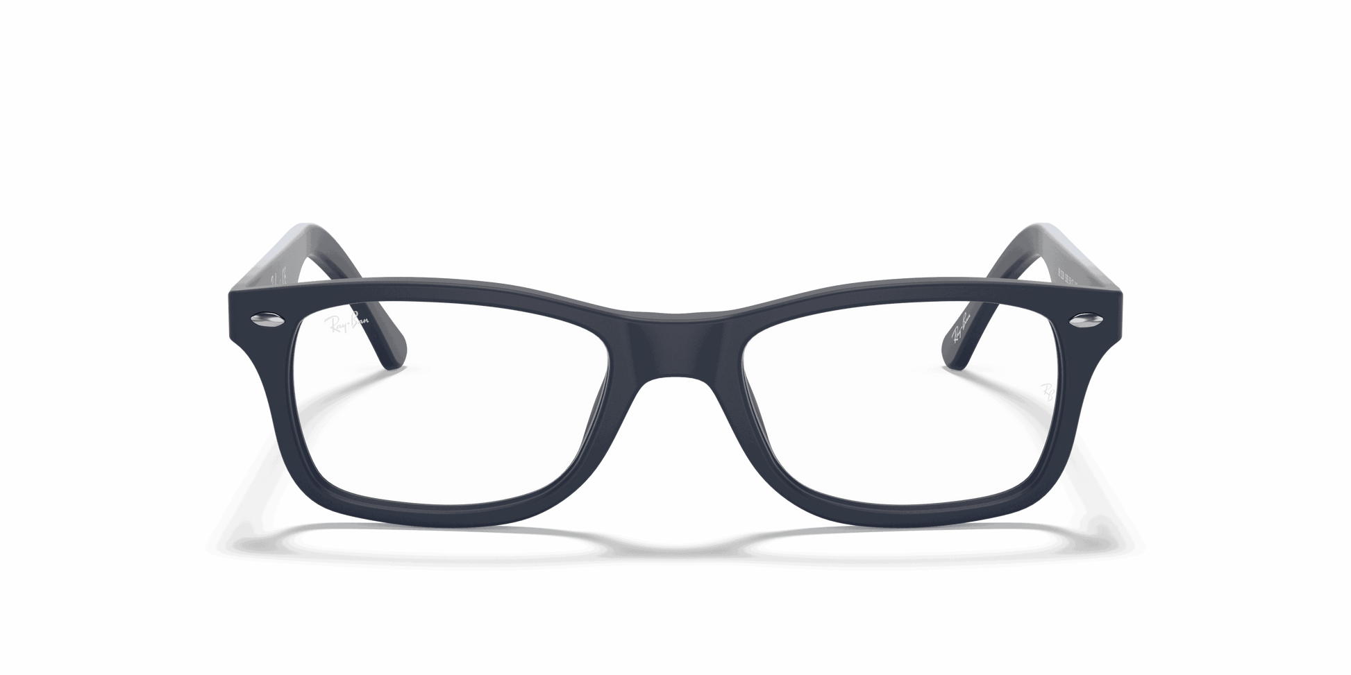 [Clear Lenses, Matte Blue Frame]