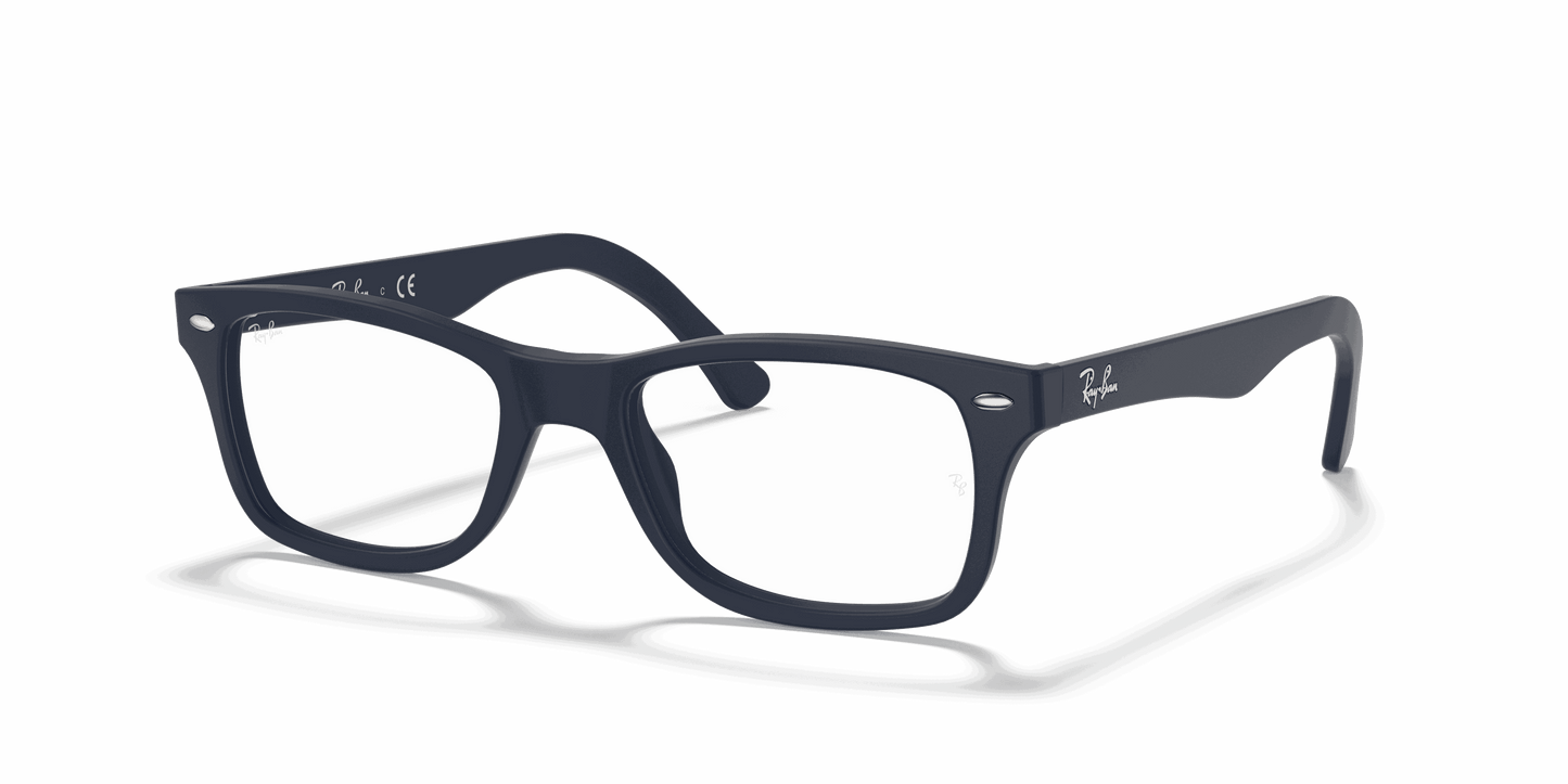 [Clear Lenses, Matte Blue Frame]