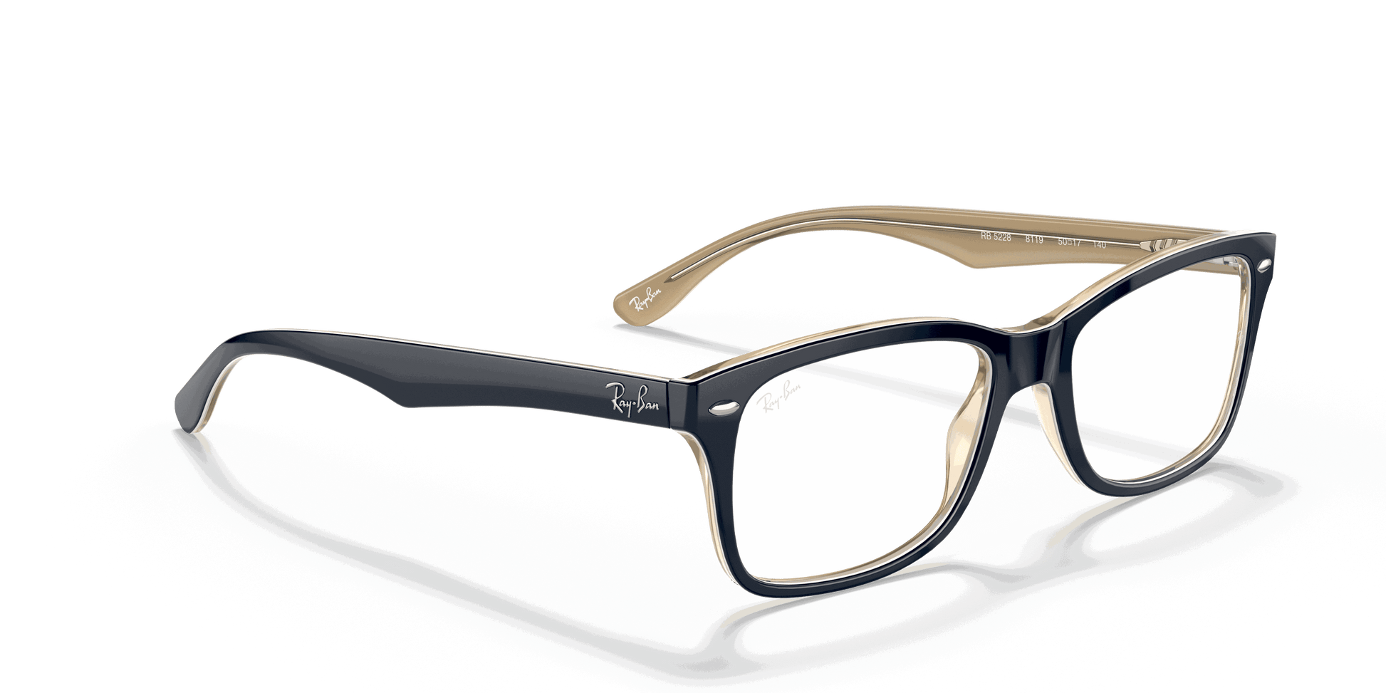 [Clear Lenses, Polished Transparent Blue Frame]