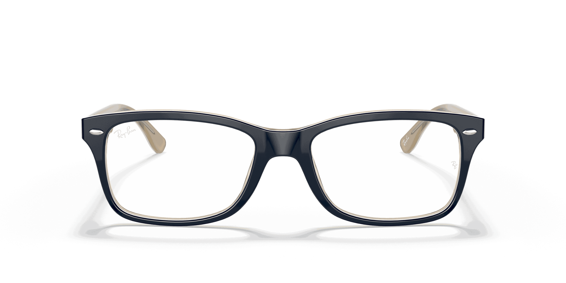 [Clear Lenses, Polished Transparent Blue Frame]