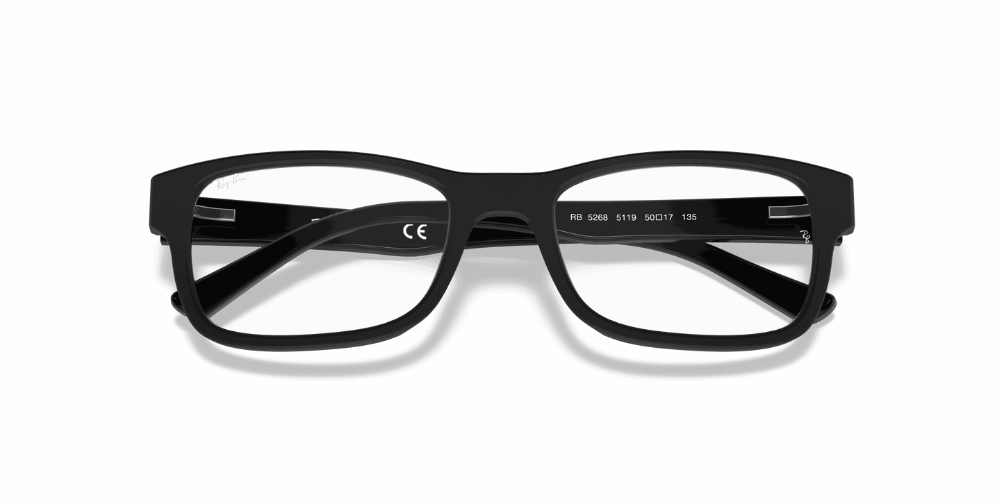 [Clear Lenses, Matte Black Frame]