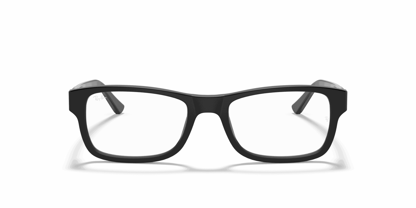 [Clear Lenses, Matte Black Frame]