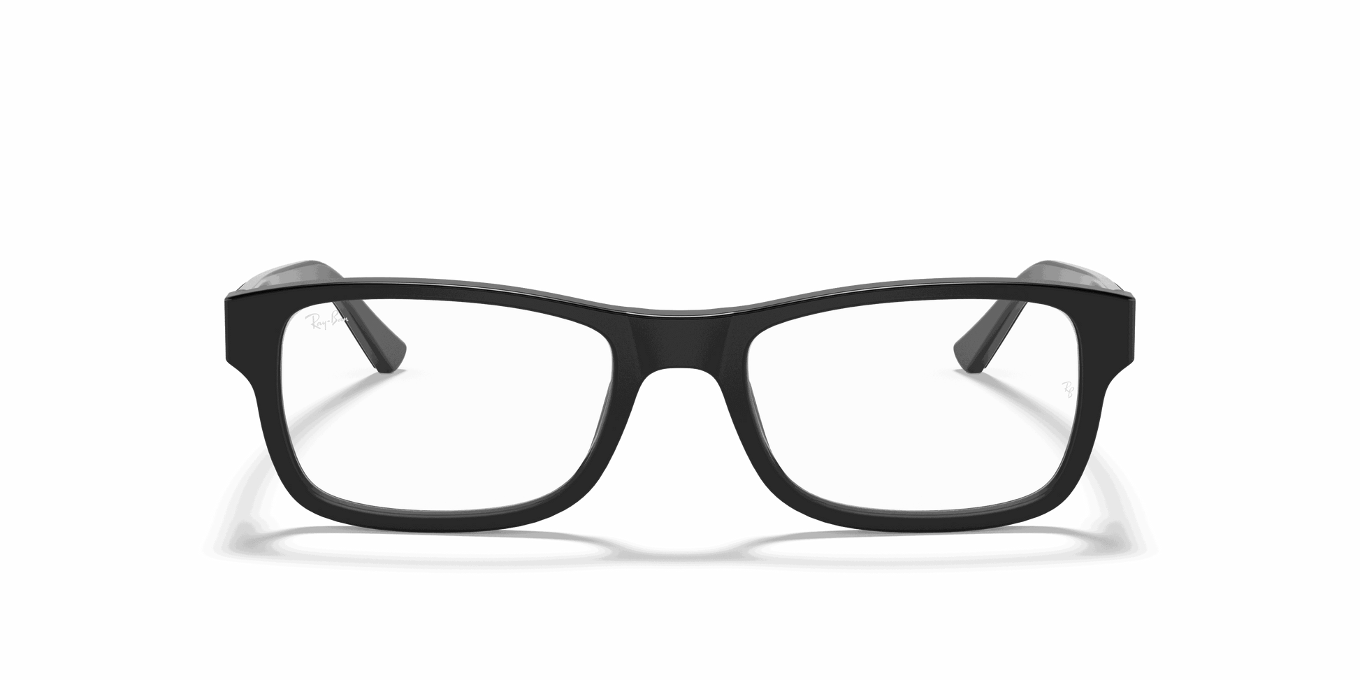 [Clear Lenses, Matte Black Frame]