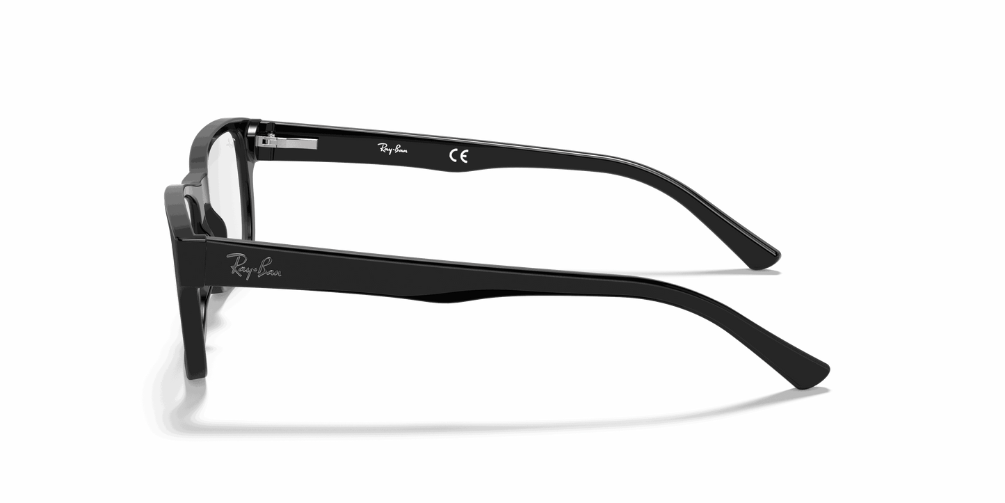 [Clear Lenses, Matte Black Frame]