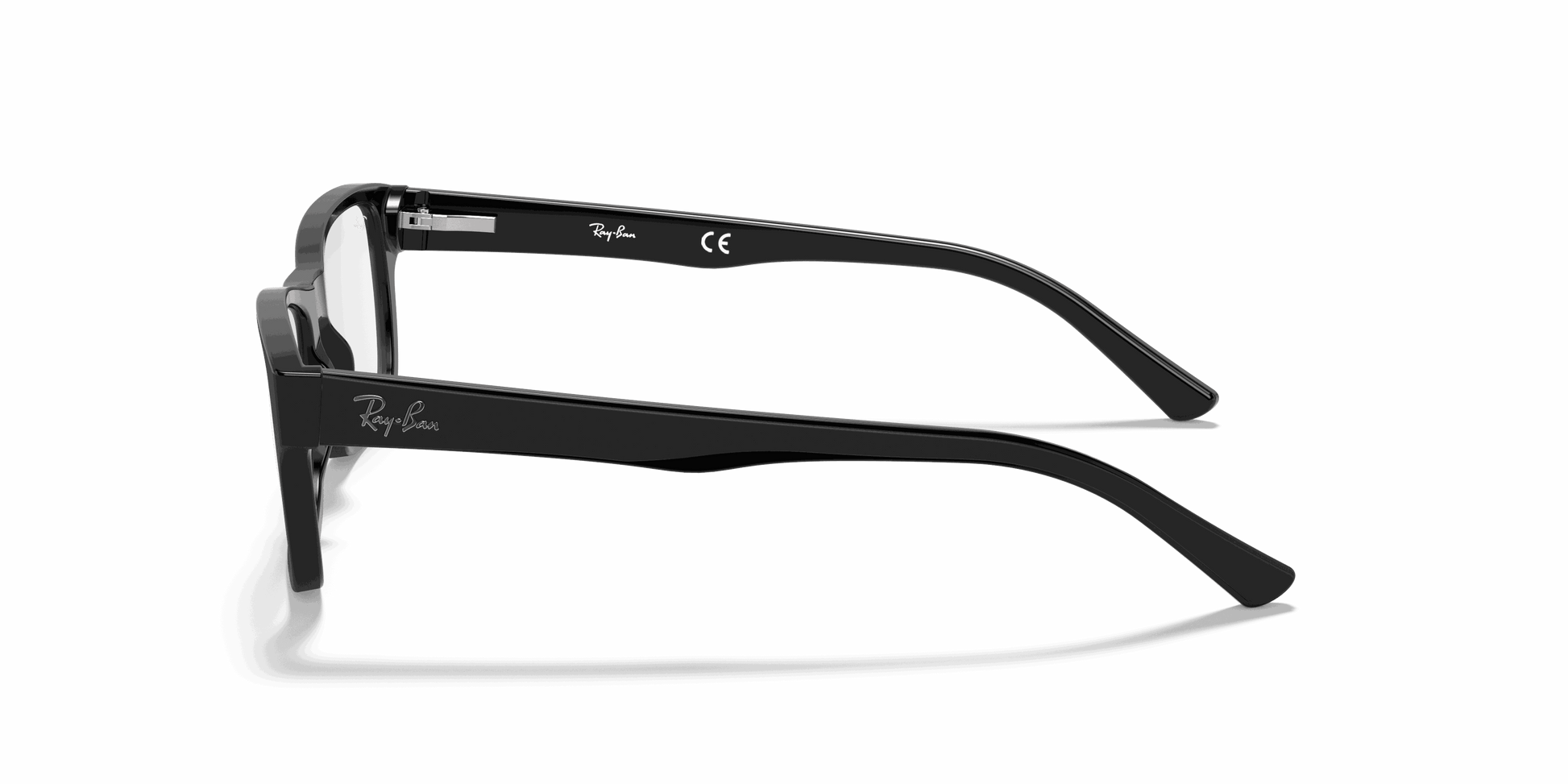 [Clear Lenses, Matte Black Frame]