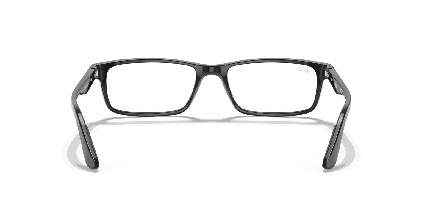 [Clear Lenses, Polished Black Frame]