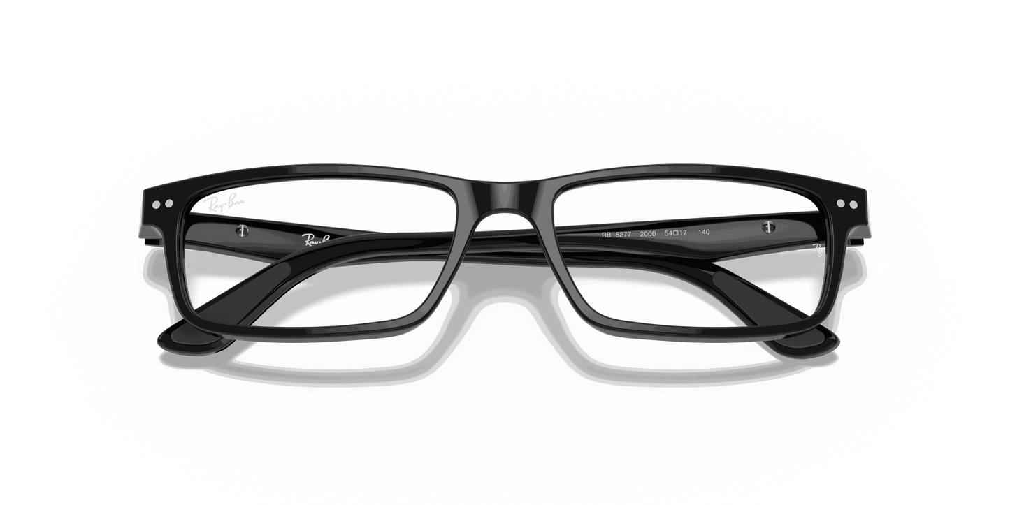 [Clear Lenses, Polished Black Frame]