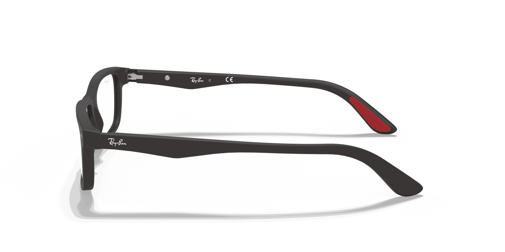 [Clear Lenses, Matte Sand Black Frame]