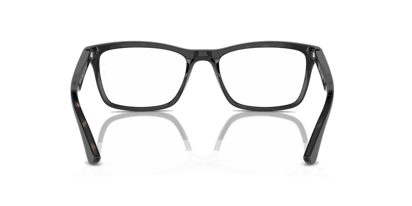[Clear Lenses, Polished Blue On Havana Frame]
