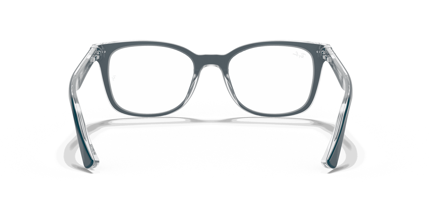 [Clear Lenses, Polished Turquoise Frame]