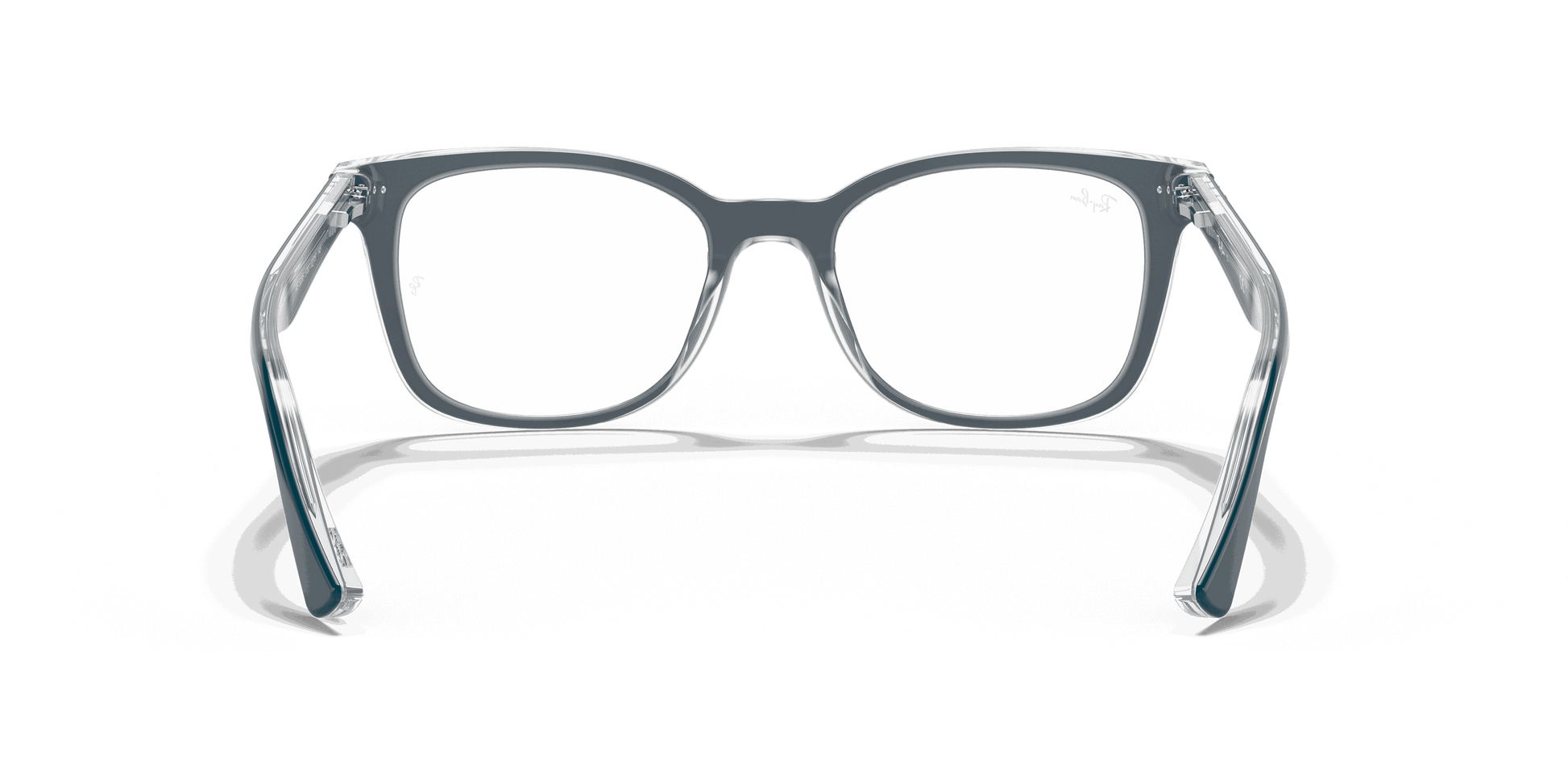 [Clear Lenses, Polished Turquoise Frame]